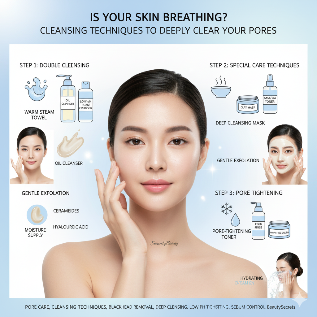 Is Your Skin Breathing? Cleansing Techniques to Deeply Clear Your Pores